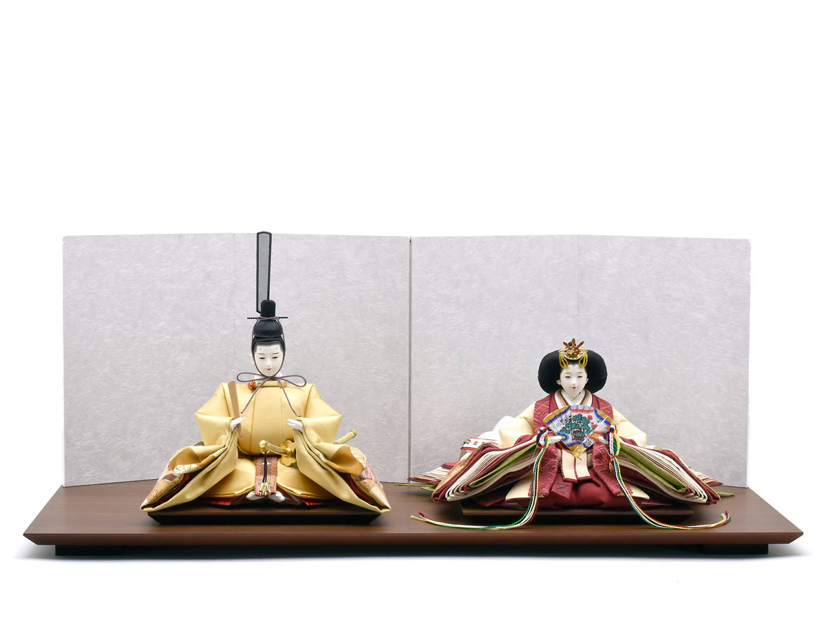 おしゃれ 雛人形 / 清水久遊 / ひいな 切嵌B – 人形の鯉徳 オンライン