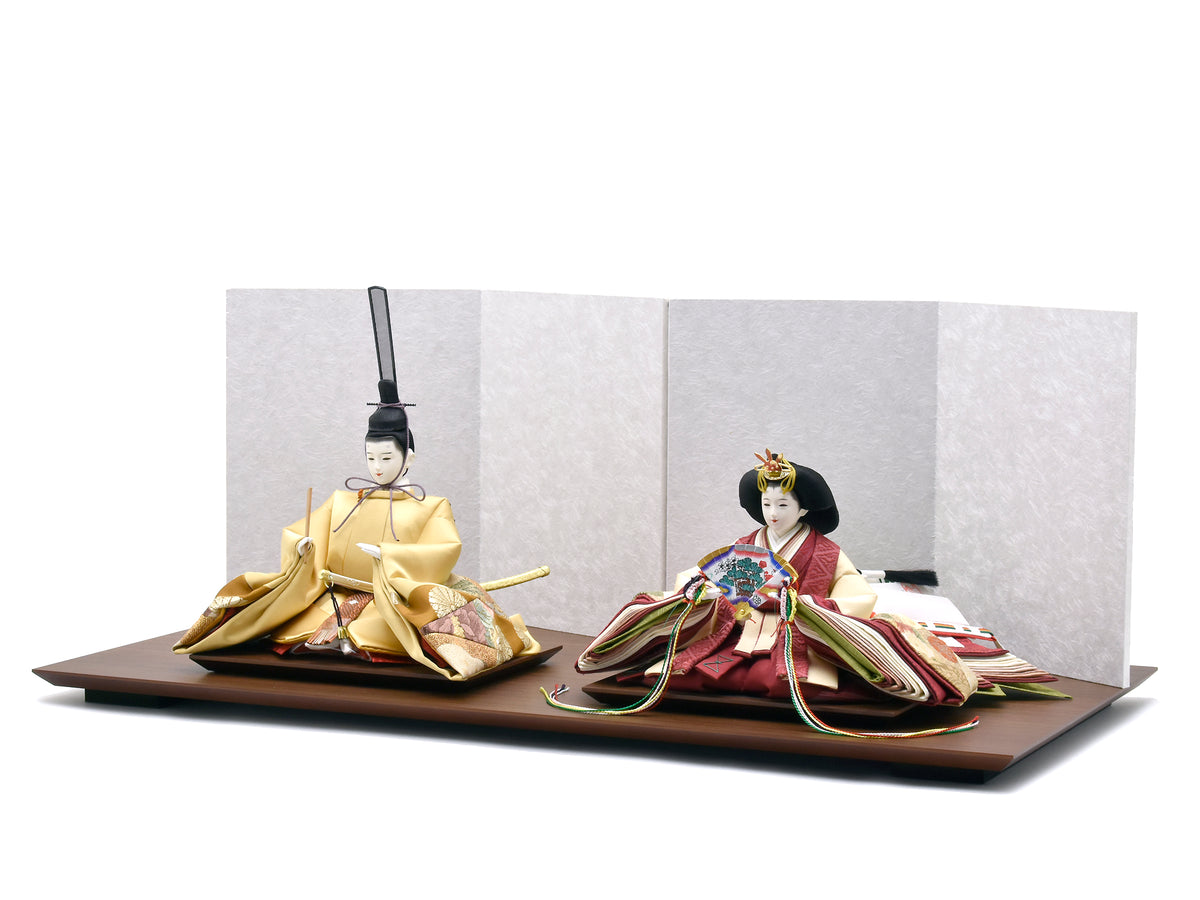 おしゃれ 雛人形 / 清水久遊 / ひいな 切嵌B – 人形の鯉徳 オンライン