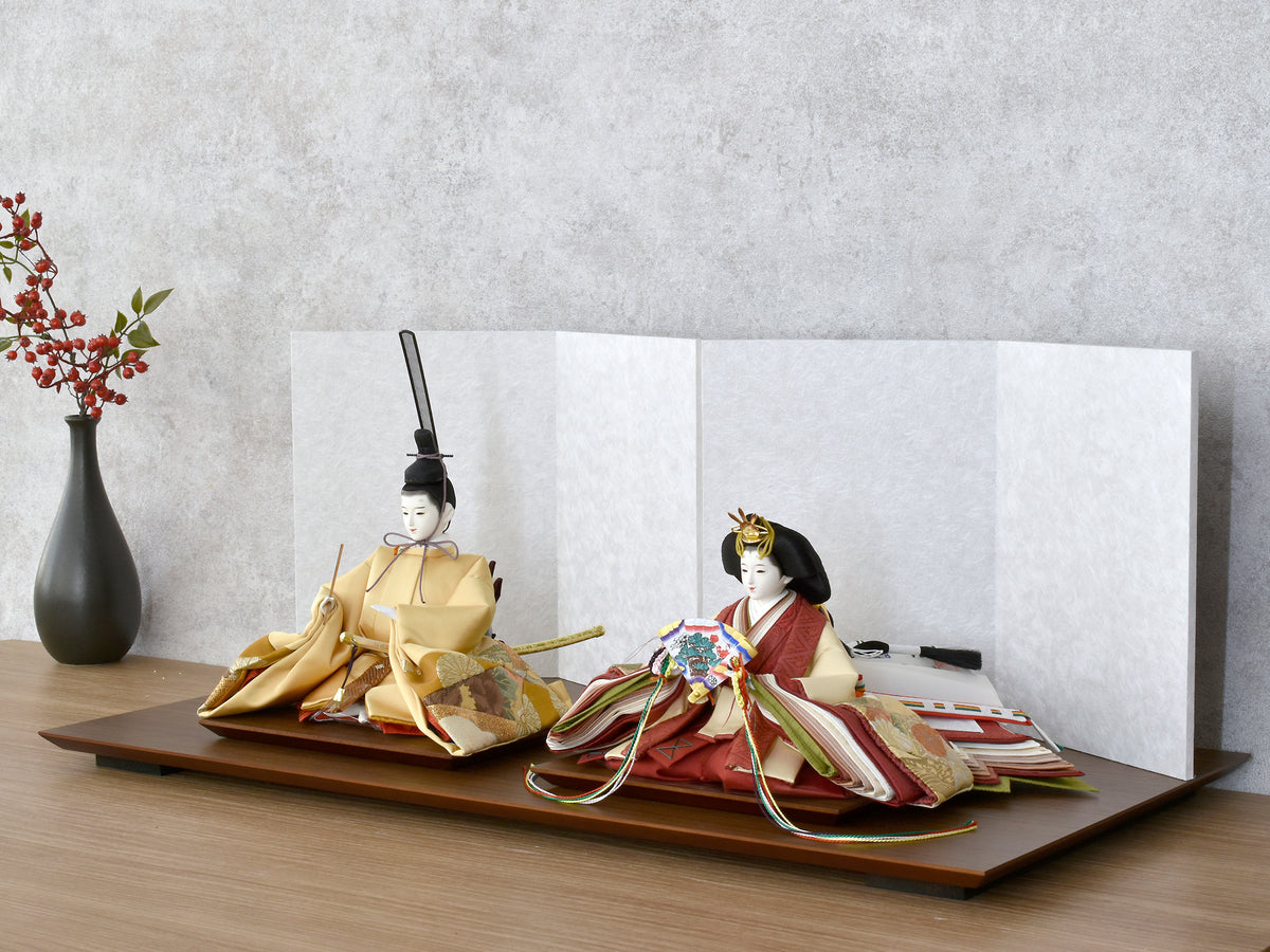 おしゃれ 雛人形 / 清水久遊 / ひいな 切嵌B – 人形の鯉徳 オンライン