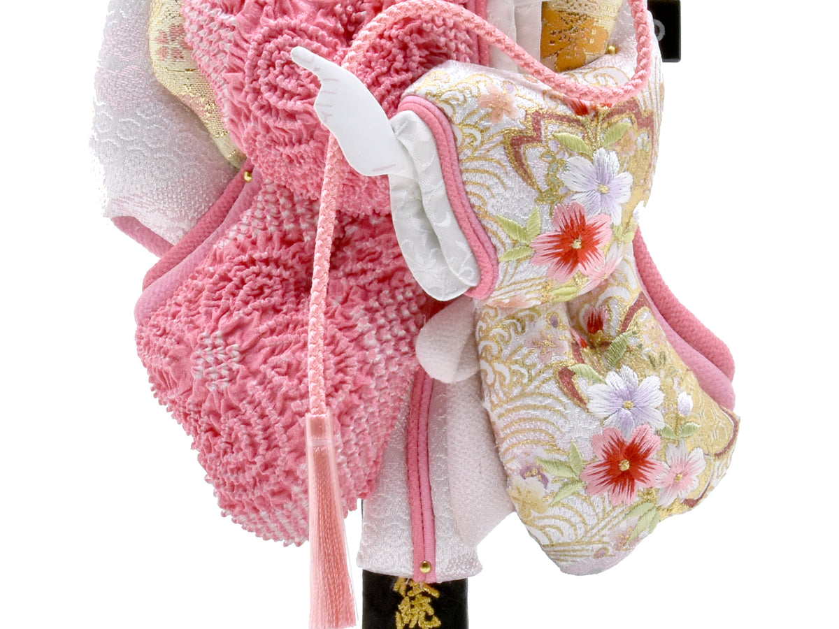 おしゃれ・かわいい・コンパクト羽子板 / 匠一好 / 鹿の子10号B – 人形