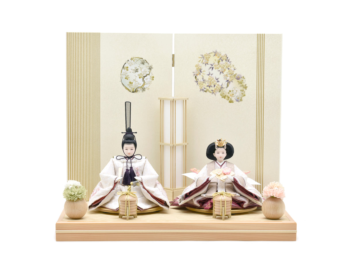 雛人形 / 小倉草園 / 雪輪雛｜人形の鯉徳 オンラインショップ