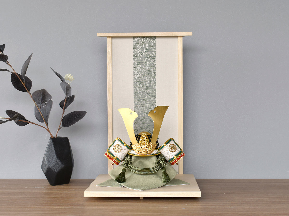 専用　ＥＺＢＵＹ様　五月人形 五月人形 兜 / 朝比奈朔太郎 / 禅zen B（萌黄沢瀉威） / おしゃれ