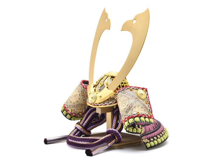 五月人形 / 双子用飾り / 色々裾濃 – 人形の鯉徳 オンラインショップ