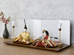 おしゃれ 雛人形 / 清水久遊 / ひいな 切嵌B – 人形の鯉徳 オンライン