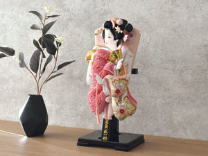 おしゃれ・かわいい・コンパクト羽子板 / 匠一好 / 鹿の子10号B – 人形