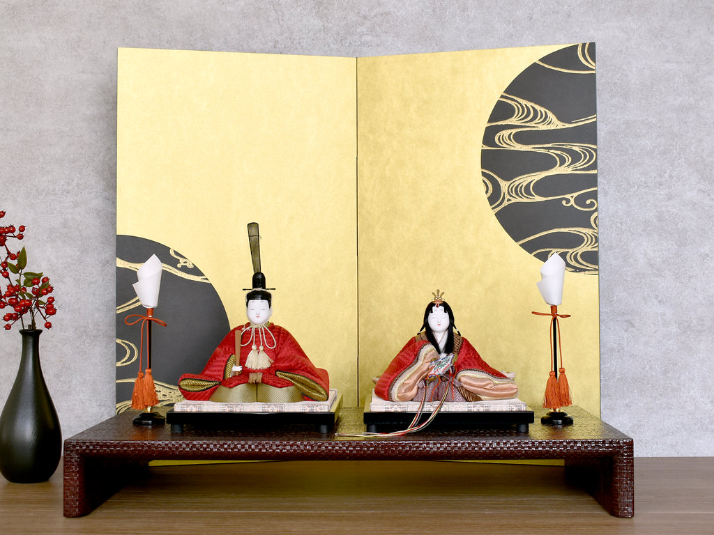 ひな人形　雛人形　ひな祭り　柿沼東光作 宝想雛 (S) 柿沼東光｜雛人形 お雛様 コンパクトでおしゃれ​かわいい