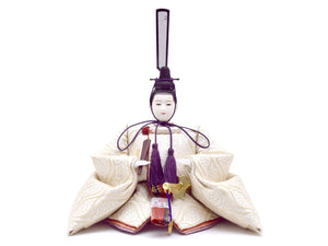 クラシック雛人形 / 望月龍翠 / 有職雛 正絹（紅白） – 人形の鯉徳
