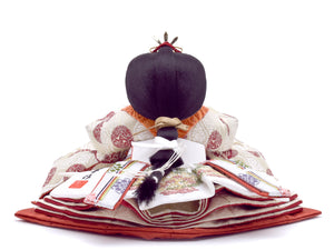 雛人形 / 望月龍翠 / 有職雛 正絹（紅白）｜人形の鯉徳 オンラインショップ