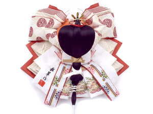 雛人形 / 望月龍翠 / 有職雛 正絹（紅白）｜人形の鯉徳 オンラインショップ