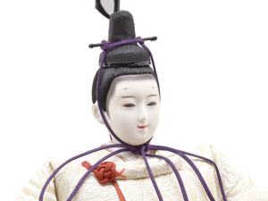 クラシック雛人形 / 望月龍翠 / 有職雛 正絹（紅白） – 人形の鯉徳