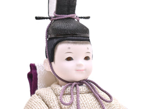 雛人形 / 縫nui / 木目込 麻衣雛B（こぎん刺し ）