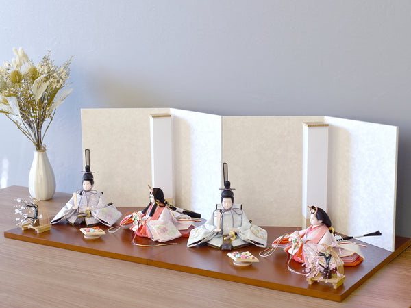 雛人形 / 双子用飾り / 奏清雛D – 人形の鯉徳 オンラインショップ