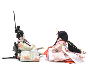 雛人形 / 双子用飾り / 奏清雛A – 人形の鯉徳 オンラインショップ