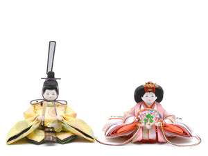 雛人形 / 双子用飾り / 奏清雛B – 人形の鯉徳 オンラインショップ
