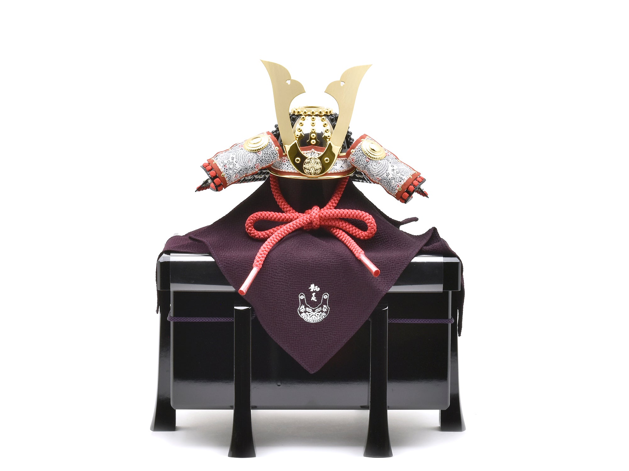 【miii0731】【美品】五月人形　着用稚児鎧兜 幸一光作 鎧着大将「満」 五月人形 子供大将 5月人形 皐月人形