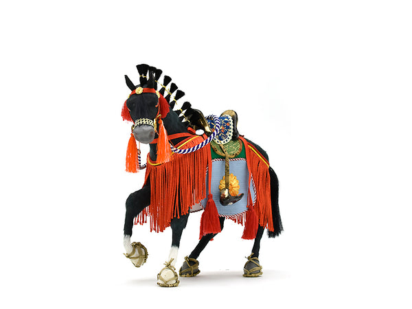 Amazon | 伝統工芸造 京馬飾 穂洲作 飾り 飾り 端午の節句 五月