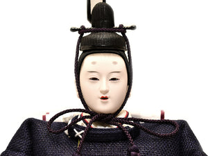 雛人形 / 小倉草園作 / 麻衣雛　津軽こぎん刺しL